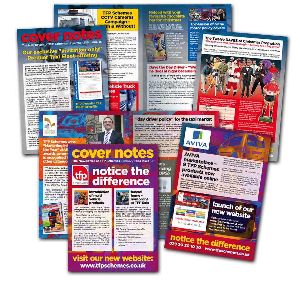 newsletter design wales