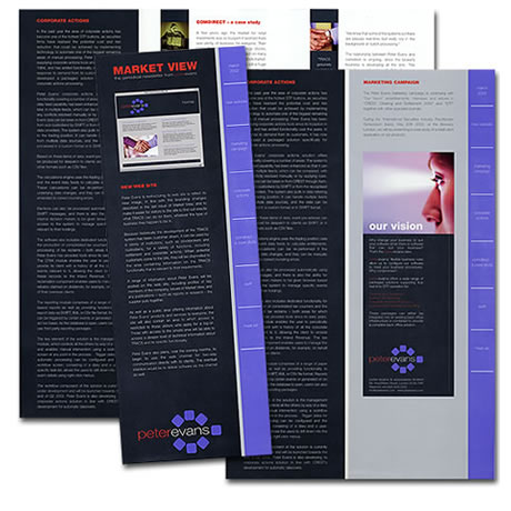 company newsletter design